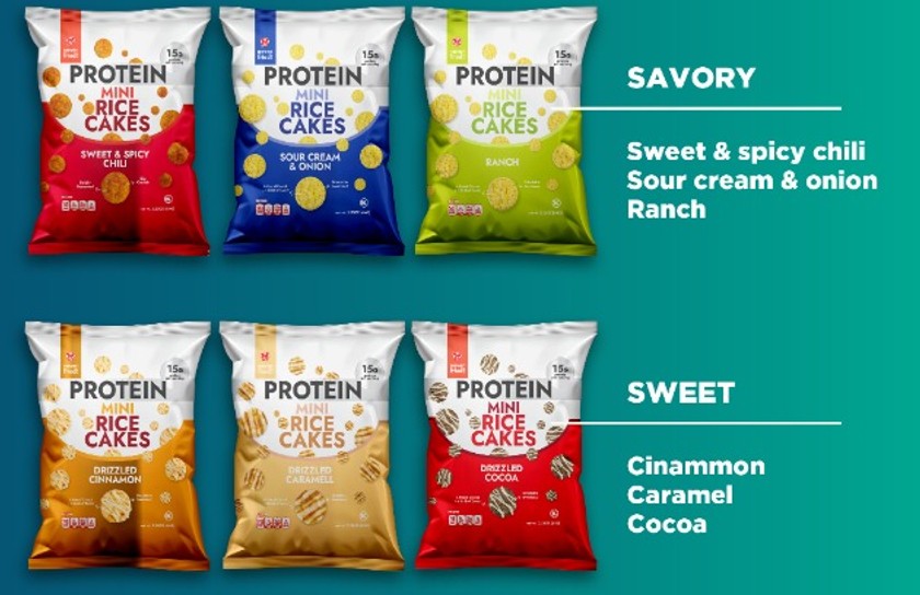 Pop Plosion — Protein Mini Rice Cakes — 15g protein per bag