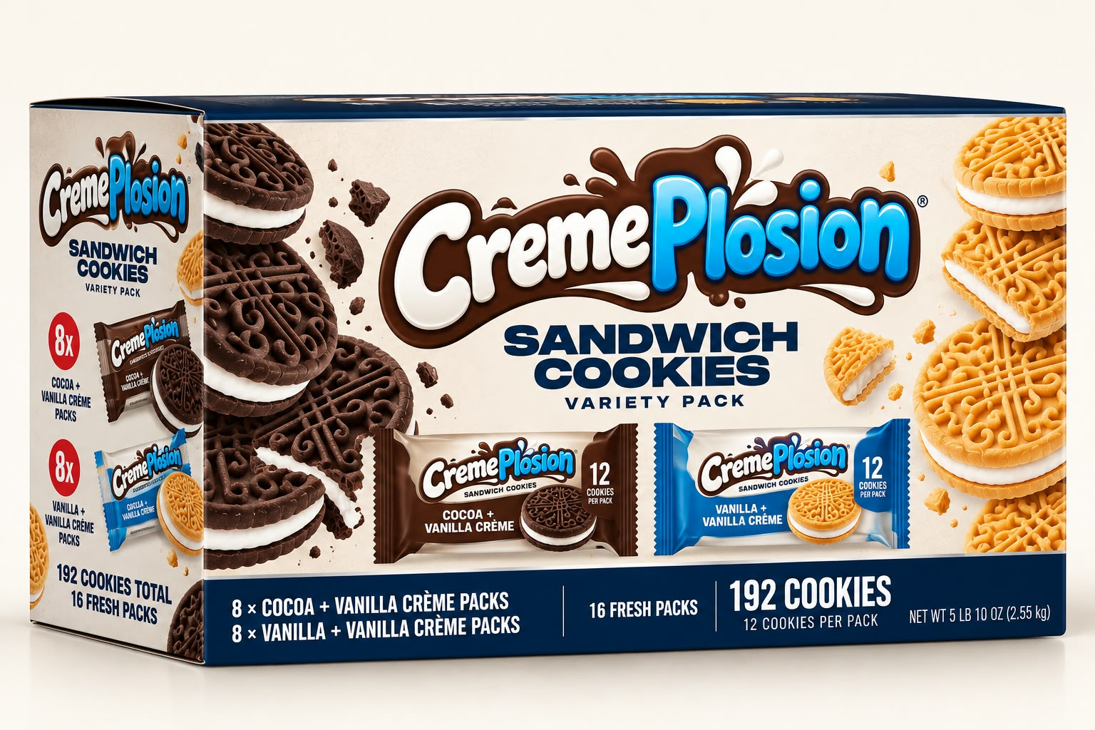 CremePlosion packaging